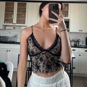 Superdown lace camisole
